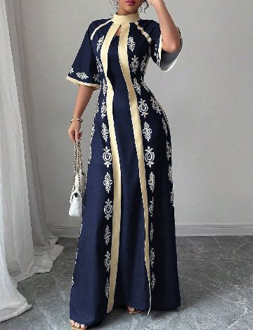 Rochie lunga SHEIN, bleumarin