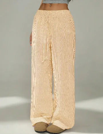 Pantaloni SHEIN, galben