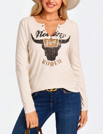 Bluza SHEIN, crem