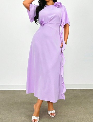 Rochie lunga SHEIN CURVE, mov