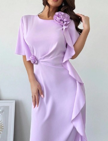 Rochie lunga SHEIN CURVE, mov