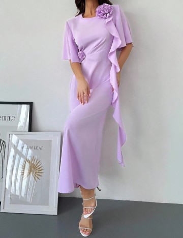 Rochie lunga SHEIN CURVE, mov