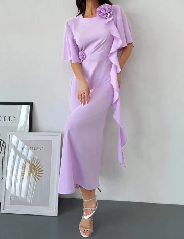 Rochie lunga SHEIN CURVE, mov