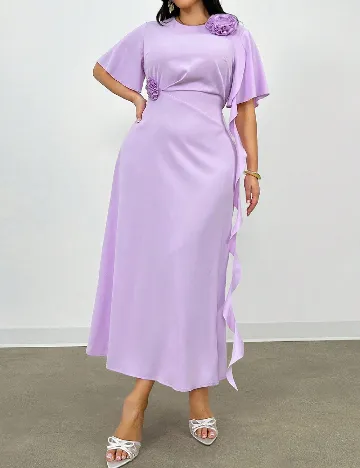Rochie lunga SHEIN CURVE, mov