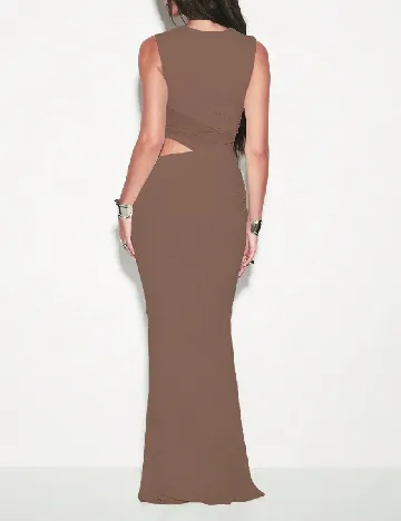Rochie lunga KIZN, maro