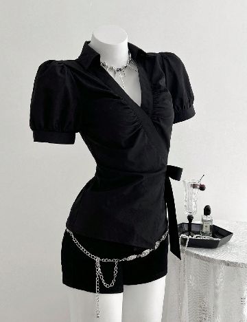 Bluza SHEIN, negru