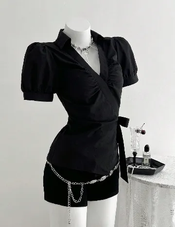 Bluza SHEIN, negru