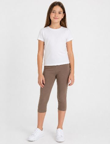 Colanti trei sferturi Zara, maro