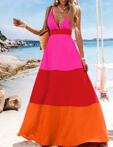Rochie lunga SHEIN, mix culori