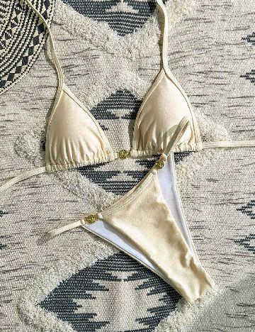 Costum de baie SHEIN, galben