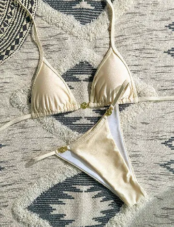 Costum de baie SHEIN, galben