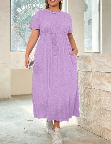 Rochie lunga SHEIN CURVE, mov