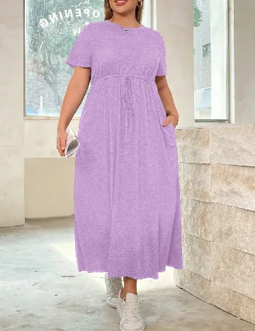 Rochie lunga SHEIN CURVE, mov
