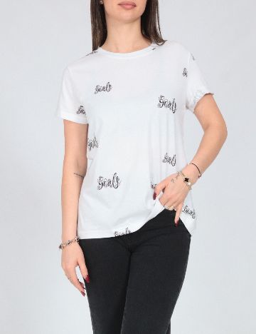 Tricou Bershka, alb