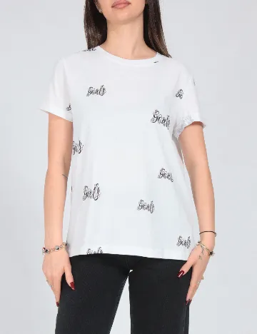 Tricou Bershka, alb