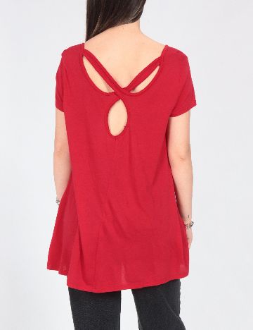 Tricou Bershka, rosu