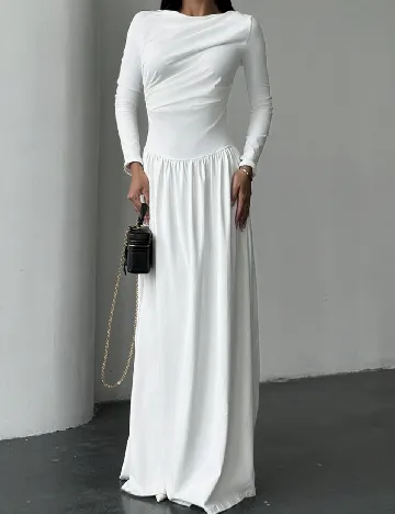 Rochie lunga SHEIN, alb