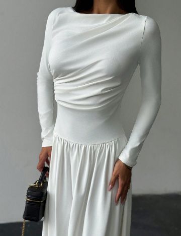Rochie lunga SHEIN, alb