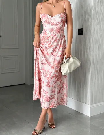 Rochie medie SHEIN, portocaliu