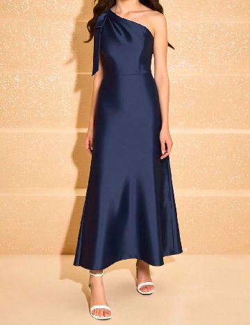 Rochie lunga Shein Kids, bleumarin inchis