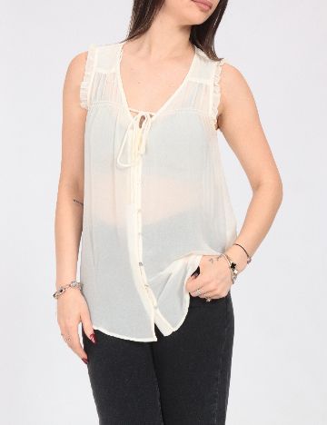Bluza Zara, crem