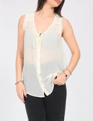 Bluza Zara, crem