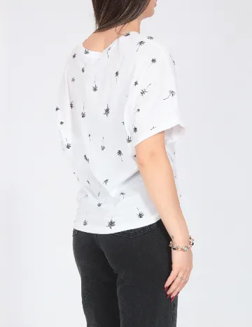 Tricou Bershka, alb