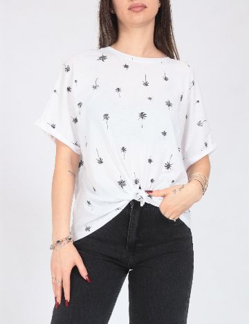 Tricou Bershka, alb