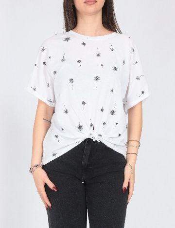 Tricou Bershka, alb