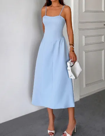 Rochie medie SHEIN, albastru