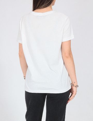 Tricou Bershka, alb