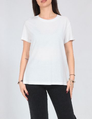 Tricou Bershka, alb