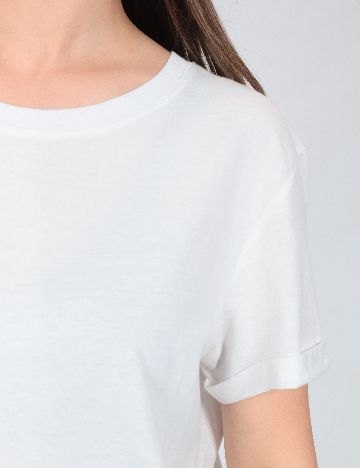 Tricou Bershka, alb