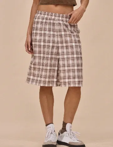 Pantaloni scurti Musera, maro