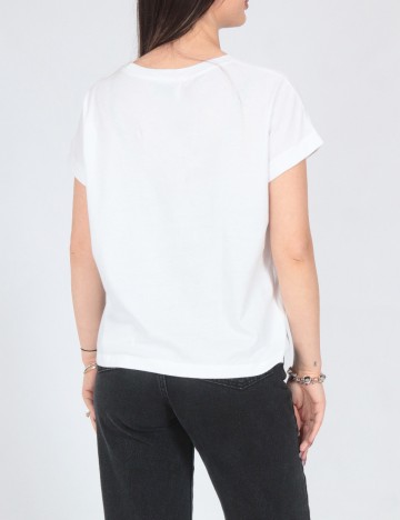 Tricou Bershka, alb