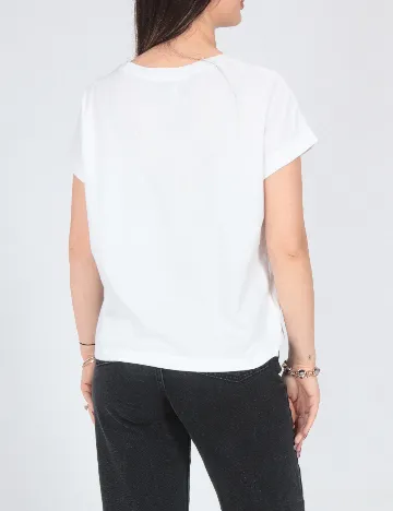 Tricou Bershka, alb