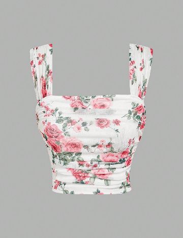 Top SHEIN, alb