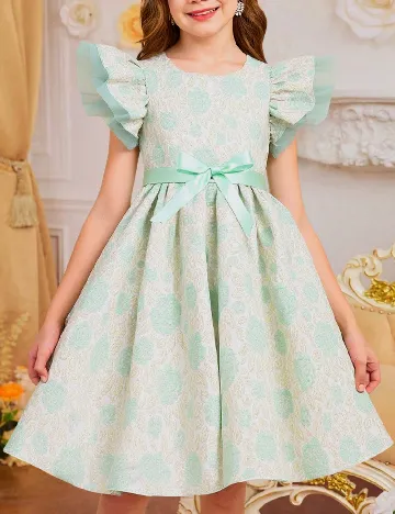 Rochie Shein Kids, verde