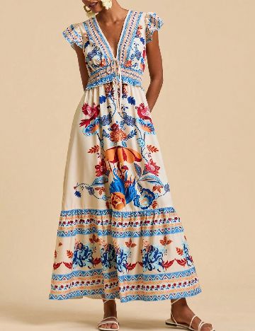 Rochie lunga SHEIN, mix culori