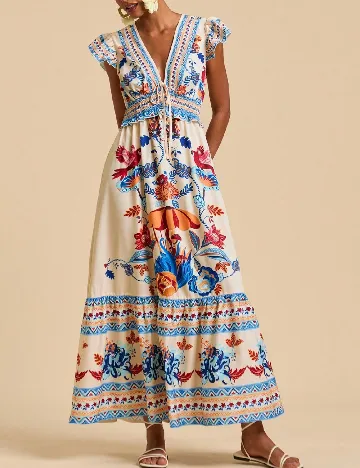 Rochie lunga SHEIN, mix culori