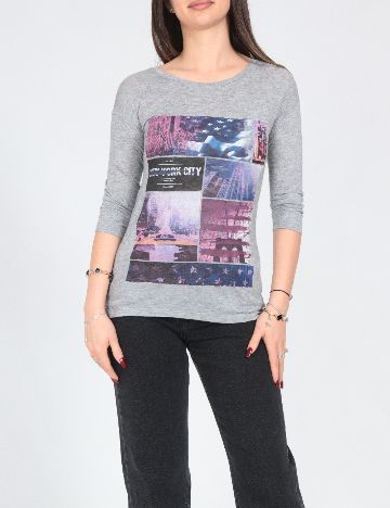 Bluza Bershka, gri