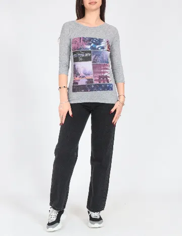 Bluza Bershka, gri