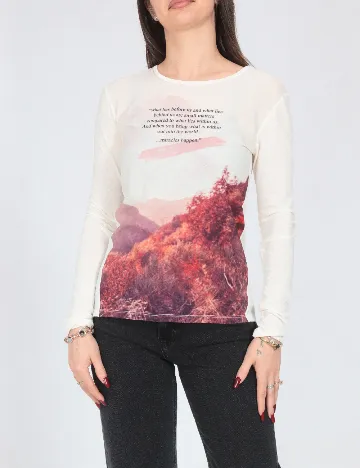Bluza Zara, crem