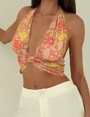 Top SHEIN, floral