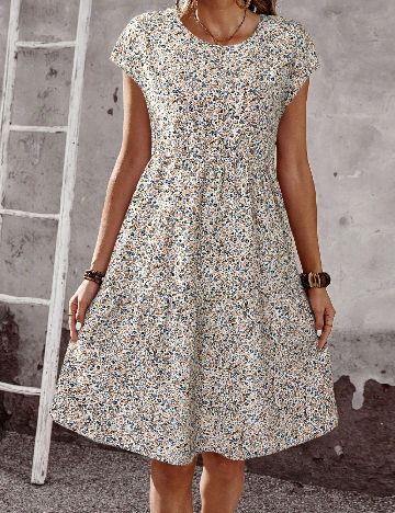 Rochie scurta Emery Rose, floral