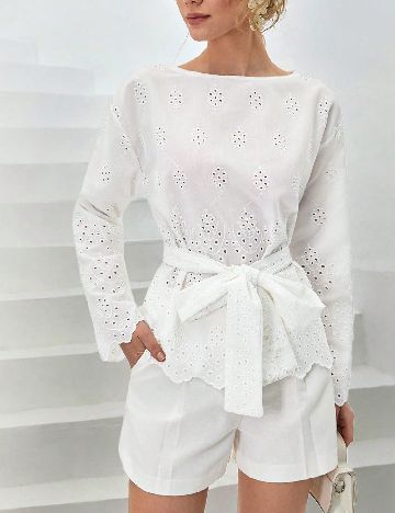 Bluza SHEIN, alb