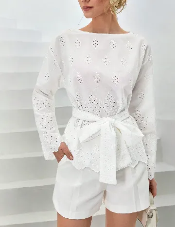 Bluza SHEIN, alb