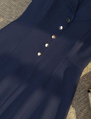 Rochie scurta SHEIN, bleumarin