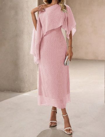 Rochie lunga SHEIN, roz