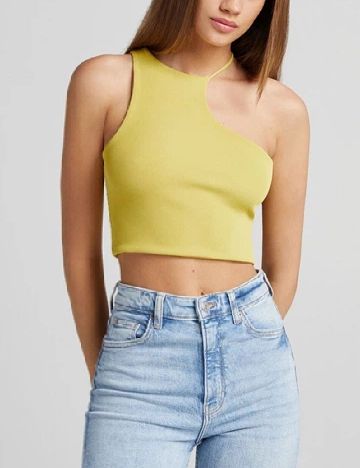 Top Bershka, verde